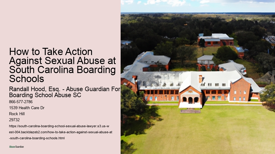 How to Take Action Against Sexual Abuse at South Carolina Boarding Schools 