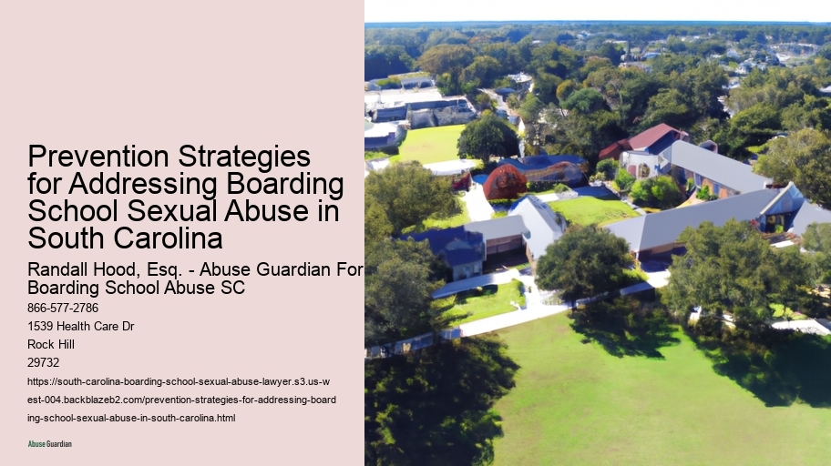 Prevention Strategies for Addressing Boarding School Sexual Abuse in South Carolina