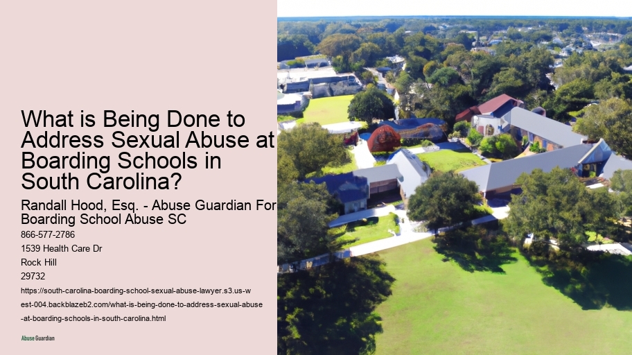 What is Being Done to Address Sexual Abuse at Boarding Schools in South Carolina?